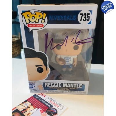 RIVERDALE REGGIE MANTLE 735 SIGNED by ROSS BUTLER and JSA CERTIFIED