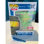 STEVE DOWNES SIGNED HALO MASTER CHIEF 07 SE FUNKO POP & BECKETT CERTIFIED COA STEVE DOWNES SIGNED HALO MASTER CHIEF 07 SE FUNKO POP & BECKETT CERTIFIED COA