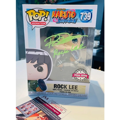 NARUTO ROCK LEE 739 SIGNÉ par BRIAN DONOVAN et CERTIFIER JSA 1