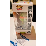 TMNT MICHELANGELO with SURFBOARD 1019 FUNKO POP SIGNED by KEVIN EASTMAN w/sketch and BECKETT COA