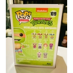 TMNT MICHELANGELO with SURFBOARD 1019 FUNKO POP SIGNED by KEVIN EASTMAN w/sketch and BECKETT COA