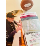 JEFFREY DEAN MORGAN SIGNED THE WALKING DEAD LUCILLE BAT & JSA CERTIFIED COA