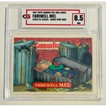 LOT of 9 GARBAGE PAIL KIDS SERIES 4-6 & 10 1986-87 TOPPS STICKER GRADED CG