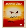 MARTIN KOVE & HANNAH KEPPLE SIGNED COBRA KAI 8x10 & JSA CERTIFIED COA