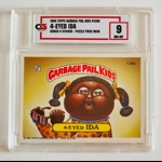 LOT of 9 GARBAGE PAIL KIDS SERIES 4-6 & 10 1986-87 TOPPS STICKER GRADED CG