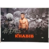 KHABIB NURMAGOMEDOV SIGNED LIMITED EDITION /29 CANVAS & JSA CERTIFIED