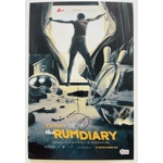 JOHNNY DEPP SIGNED THE RUM DIARY 12x18 POSTER & BECKETT CERTIFIED BAS COA
