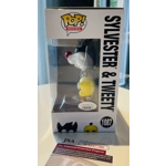 SPACE JAM A NEW LEGACY SYLVESTER and TWEETY 1087 FUNKO POP SIGNED by BOB BERGEN w/insc and JSA CERTI SPACE JAM A NEW LEGACY SYLVESTER and TWEETY 1087 FUNKO POP SIGNED by BOB BERGEN w/insc and JSA CERTI