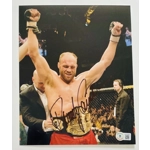 RANDY COUTURE SIGNED UFC 8x10 PHOTO & BECKETT CERTIFIED BAS COA