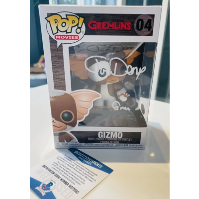 GREMLINS GIZMO 04 SIGNED by JOE DANTE w/insc-and/sketch and BECKETT CERTIFIED2 GREMLINS GIZMO 04 SIGNED by JOE DANTE w/insc-and/sketch and BECKETT CERTIFIED2
