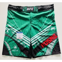 RAUL ROSAS JR SIGNED UFC GREEN SHORT/TRUNKS & PSA CERTIFIED COA