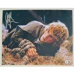 DOMINIC MONAGHAN SIGNED LORD OF THE RINGS 11x14 POSTER & BECKETT CERTIFIED