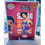 NBA 76ers SLAM MAGAZINE FUNKO POP SIGNED by ALLEN IVERSON and PSA CERTIFIED NBA 76ers SLAM MAGAZINE FUNKO POP SIGNED by ALLEN IVERSON and PSA CERTIFIED