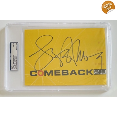 LANCE ARMSTRONG SIGNED COMEBACK 2.0 CUT CERTIFIED & ENCAPSULATED by PSA/DNA LANCE ARMSTRONG SIGNED COMEBACK 2.0 CUT CERTIFIED & ENCAPSULATED by PSA/DNA