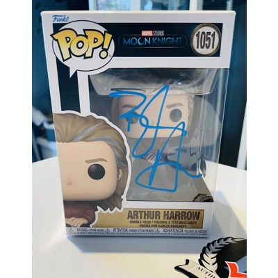 MOON KNIGHT ARTHUR HARROW 1051 FUNKO POP SIGNED by ETHAN HAWKE and BECKETT CERTIFIED