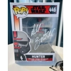 STAR WARS HUNTER 446 FUNKO POP SIGNED by DEE BRADLEY BAKER and BECKETT CERTIFIED1
