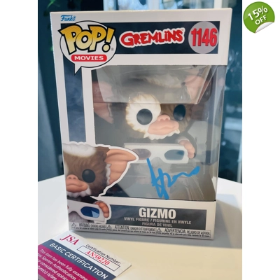 GREMLINS GIZMO 1146 FUNKO POP SIGNED by HOWIE MANDEL and JSA CERTIFIED2* GREMLINS GIZMO 1146 FUNKO POP SIGNED by HOWIE MANDEL and JSA CERTIFIED2*