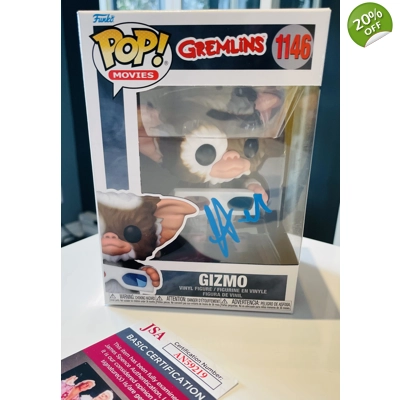 GREMLINS GIZMO 1146 FUNKO POP SIGNED by HOWIE MANDEL and JSA CERTIFIED4* GREMLINS GIZMO 1146 FUNKO POP SIGNED by HOWIE MANDEL and JSA CERTIFIED4*