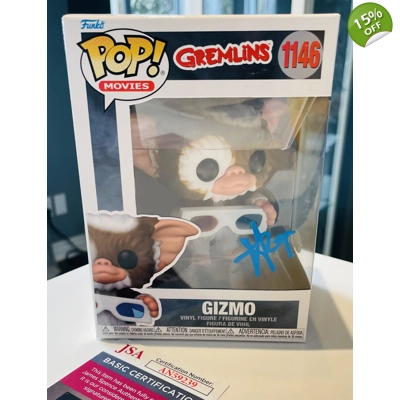 GREMLINS GIZMO 1146 FUNKO POP SIGNED by HOWIE MANDEL and JSA CERTIFIED3* GREMLINS GIZMO 1146 FUNKO POP SIGNED by HOWIE MANDEL and JSA CERTIFIED3*