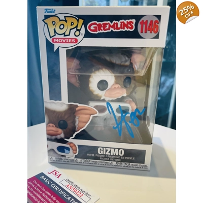 GREMLINS GIZMO 1146 FUNKO POP SIGNED by HOWIE MANDEL and JSA CERTIFIED7* GREMLINS GIZMO 1146 FUNKO POP SIGNED by HOWIE MANDEL and JSA CERTIFIED7*