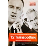 EWAN McGREGOR SIGNED T2 TRAINSPOTTING 27x39 DS POSTER & JSA CERTIFIED COA