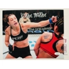 JULIANA MILLER SIGNED UFC 8x10 PHOTO & JSA CERTIFIED COA