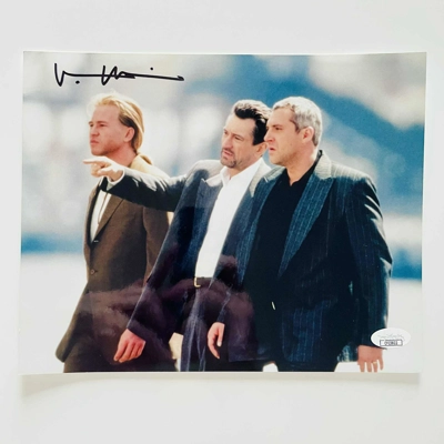 VAL KILMER SIGNED HEAT 8x10 & JSA CERTIFIED COA VAL KILMER SIGNED HEAT 8x10 & JSA CERTIFIED COA