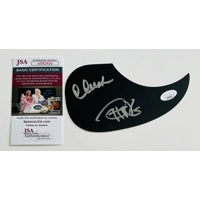 CHEECH MARIN & TOMMY CHONG SIGNED GUITAR PICKGUARD & JSA CERTIFIED COA
