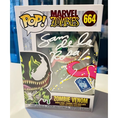 ZOMBIES VENOM 664 FUNKO POP SIGNED and SKETCH by SAM DE LA ROSA2 * ZOMBIES VENOM 664 FUNKO POP SIGNED and SKETCH by SAM DE LA ROSA2 *