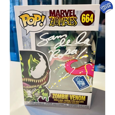 ZOMBIES VENOM 664 FUNKO POP SIGNED and SKETCH by SAM DE LA ROSA2 * ZOMBIES VENOM 664 FUNKO POP SIGNED and SKETCH by SAM DE LA ROSA2 *