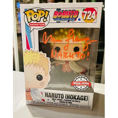 BORUTO NARUTO HOKAGE 724 SE FUNKO POP SIGNED by MAILE FLANAGAN and JSA CERTIFIED* BORUTO NARUTO HOKAGE 724 SE FUNKO POP SIGNED by MAILE FLANAGAN and JSA CERTIFIED*