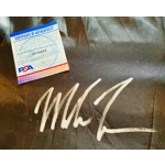 MIKE TYSON SIGNED BLACK BOXING ROBE & PSA CERTIFIED COA MIKE TYSON SIGNED BLACK BOXING ROBE & PSA CERTIFIED COA