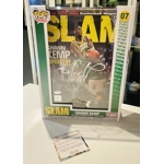 SHAWN KEMP SIGNED NBA SEATTLE SONICS FUNKO POP MAGAZINE COVERS & SCHWARTS COA