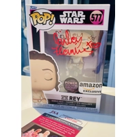STAR WARS REY 577 AMAZON EXCLU FUNKO POP SIGNED by CAILEY ..
