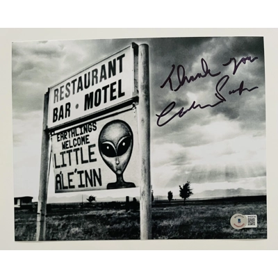 UFO PASCAGOULA  MISSISIPPI 1973 8x10 SIGNED by CALVIN PARKER w/insc and BECKETT CERTIFIED4