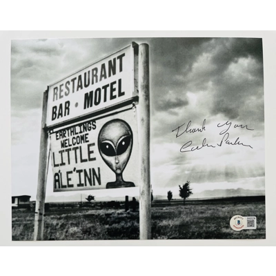 UFO PASCAGOULA  MISSISIPPI 1973 8x10 SIGNED by CALVIN PARKER w/insc and BECKETT CERTIFIED5