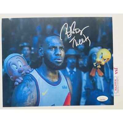 SPACE JAM 8x10 SIGNED by BOB BERGEN w/insc and JSA CERTIFIED SPACE JAM 8x10 SIGNED by BOB BERGEN w/insc and JSA CERTIFIED