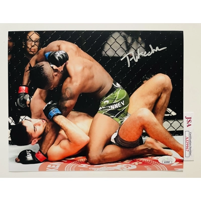 UFC 8x10 SIGNED by TERRANCE McKINNEY and JSA CERTIFIED 2