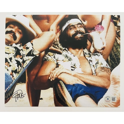 CHEECH and CHONG 8x10 POSTER SIGNED by TOMMY CHONG and BECKETT CERTIFIED26