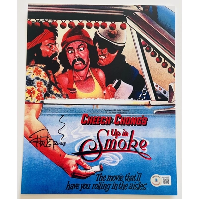 CHEECH and CHONG 8x10 POSTER SIGNED by TOMMY CHONG and BECKETT CERTIFIED35
