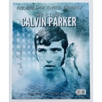 CALVIN PARKER SIGNED UFO PASCAGOULA MISSISIPPI 1973 8x10 PHOTO & BECKETT COA