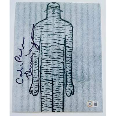 UFO PASCAGOULA MISSISIPPI 1973 8x10 SIGNED by CALVIN PARKER w/insc and BECKETT CERTIFIED7