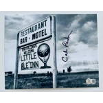 CALVIN PARKER SIGNED UFO PASCAGOULA MISSISIPPI 1973 8x10 PHOTO & BECKETT COA