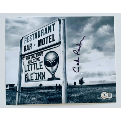UFO PASCAGOULA MISSISIPPI 1973 8x10 SIGNED by CALVIN PARKER w/insc and BECKETT CERTIFIED8