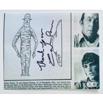 CALVIN PARKER SIGNED UFO PASCAGOULA MISSISIPPI 1973 8x10 PHOTO & BECKETT COA