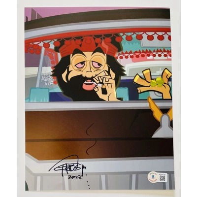 CHEECH and CHONG 8x10 POSTER SIGNED by TOMMY CHONG and BECKETT CERTIFIED28