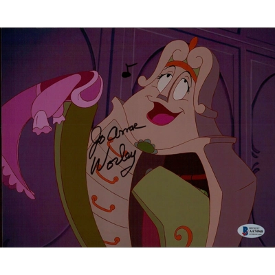 BEAUTY AND THE BEAST 8x10 SIGNED by JO ANNE WORLEY and BECKETT CERTIFIED