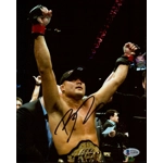 BJ PENN SIGNED UFC 8x10 PHOTO & BECKETT CERTIFIED BAS COA