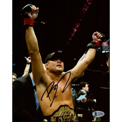 UFC 8x10 SIGNED by BJ PENN and BECKETT CERTIFIED 1