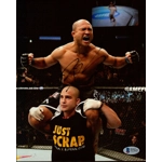 BJ PENN SIGNED UFC 8x10 PHOTO & BECKETT CERTIFIED BAS COA